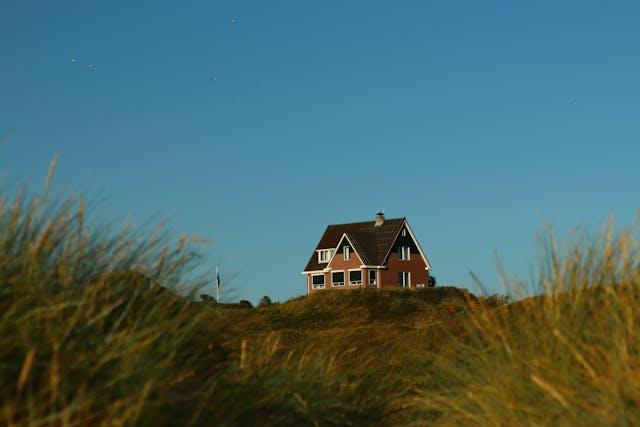 A House on the Grass